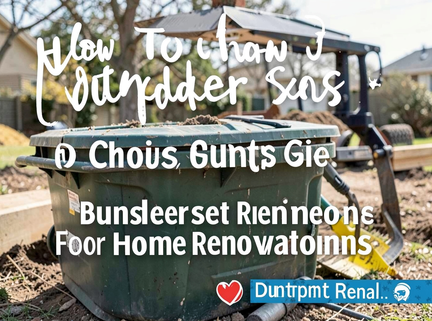How To Choose Dumpster Size For Henderson Home Renovations